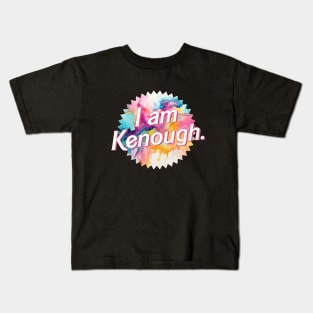 I am Kenough | Tie Dye Kids T-Shirt